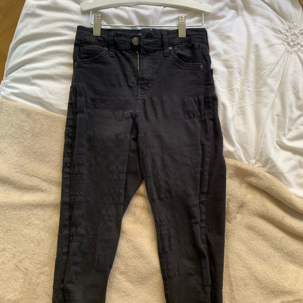 TOPSHOP black skinny jeans